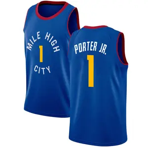 Denver Nuggets Swingman Blue Michael Porter Jr. Jersey - Statement Edition - Men's