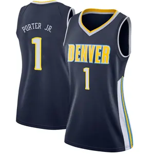 Denver Nuggets Swingman Navy Michael Porter Jr. Jersey - Icon Edition - Women's