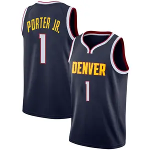 Denver Nuggets Swingman Navy Michael Porter Jr. Jersey - Icon Edition - Youth